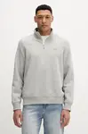 Mikina Dickies Oakport Quarter Zip Heather Grey