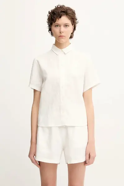 Lněná košile Samsoe Samsoe MINA