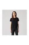Levi's Černé dámské basic tričko s nášivkou Levi's® - Dámské