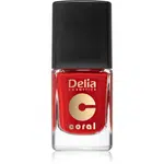 Delia Cosmetics Coral Classic lak na nechty odtieň 515 Lady in red 11 ml