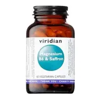 VIRIDIAN Nutrition Magnesium B6 & Saffron 60 kapsúl