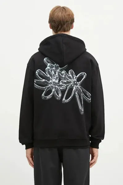 Bavlněná mikina Filling Pieces Chrome Flower