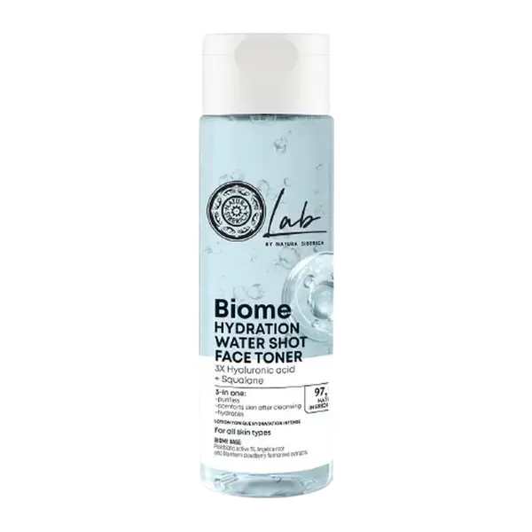 NATURA SIBERICA Lab Biome Hydration Hydratačné pleťové tonikum 200 ml