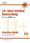 11+ CEM Non-Verbal Reasoning Practice Book & Assessment Tests - Ages 7-8 (with Online Edition) - CGP Books