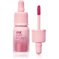 peripera Ink Airy Velvet krémový rúž s matným efektom odtieň 25 Zazzy Peach 4 g