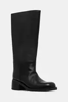 Kožené čižmy Patrizia Pepe