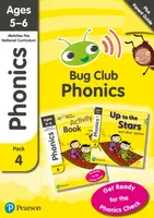 Phonics - Learn at Home Pack 4 (Bug Club), Phonics Sets 10-12 for ages 5-6 (Six stories + Parent Guide + Activity Book) - Paul Shipton, Jill Atkins, R