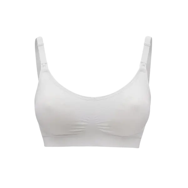 MEDELA Podprsenka Ultra těhotenská a kojicí Keep Cool™, bílá XL