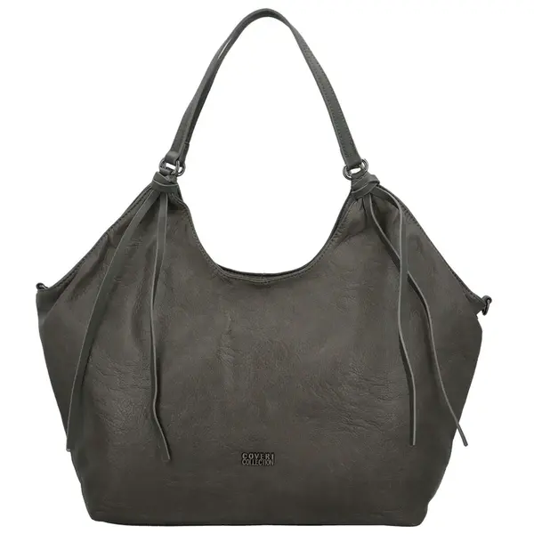 Dámská kabelka na rameno tmavě šedá - Coveri Giada