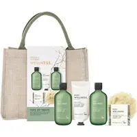 Baylis & Harding Wellness. Energise dárková sada kosmetická taštička Ginger, Lime & Basil Leaf