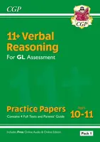 11+ GL Verbal Reasoning Practice Papers: Ages 10-11 - Pack 1 (with Parents' Guide & Online Ed) - CGP Books