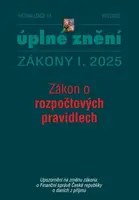 Aktualizace I/4 2025 Zákon o rozpočtových pravidlech