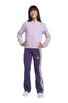 Dětská tepláková souprava adidas fialová barva, JX0207