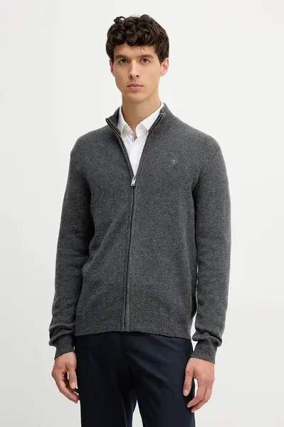 Vlněný kardigan Hackett London