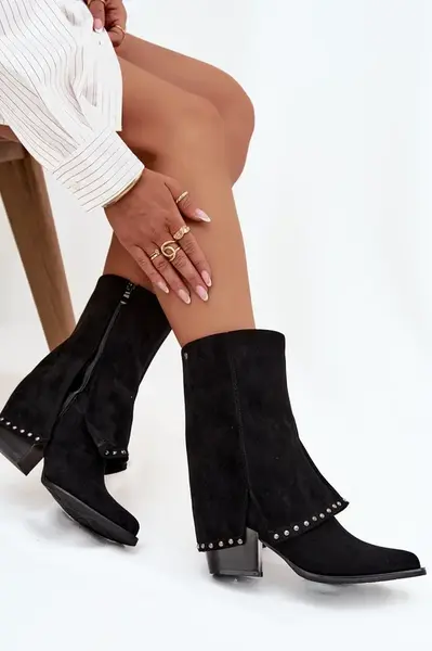 Dámske zimné čižmy s preklopeným lemom Vinceza