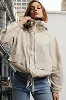 Marisse Women's Jacket L-Ku-4601 L.Beige