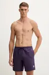 Plavkové šortky adidas Originals Adic Solid 8inc fialová barva, JX5015