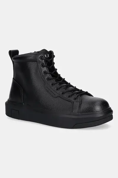 Kožené boty Armani Exchange