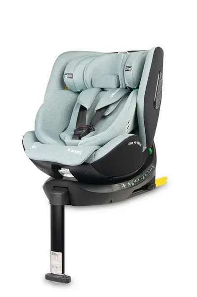Caretero Autosedačka Lumi i-Size 40–150 cm, Isofix,  360°, růstová, zelená