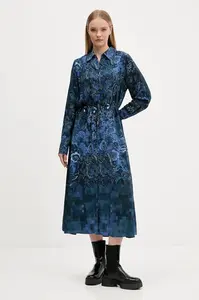 Šaty Desigual CAMISEROLICUAD