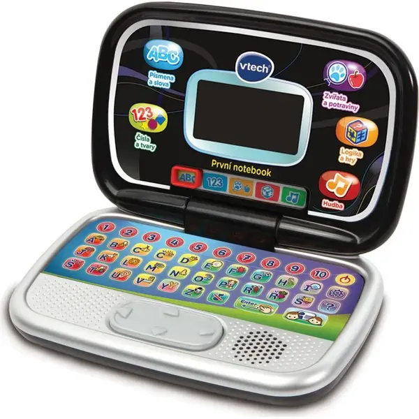 Vtech Prvý notebook čierny CZ