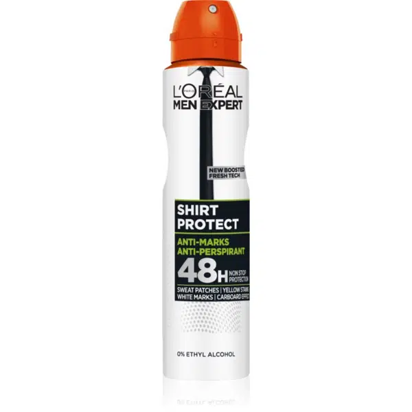 L’Oréal Paris Men Expert Shirt Protect antiperspirant v spreji pre mužov 250 ml