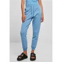 Women's high-waisted organic sweatpants horizontblue