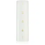 ester & erik advent pure white dekorativní svíčka 6x20 cm