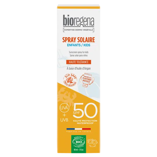 BIOREGENA Organický sprej na opalování SPF 50 pro děti 90 ml BIO