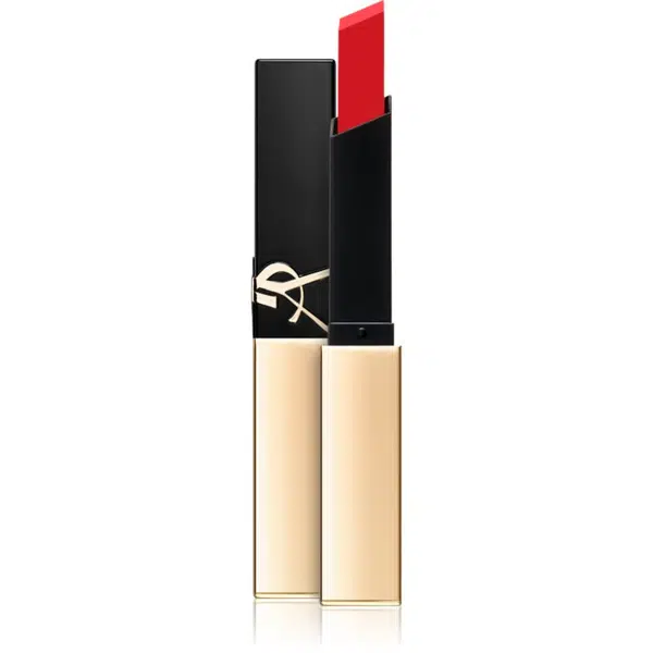 Yves Saint Laurent Rouge Pur Couture The Slim tenká matující rtěnka s koženým efektem odstín 21 2.2 g