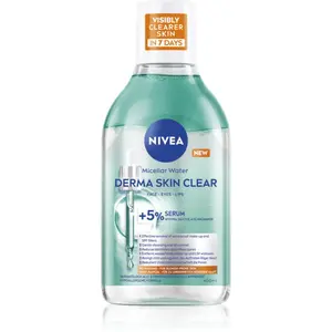 NIVEA Derma Skin Clear čisticí micelární voda proti nedokonalostem pleti 400 ml