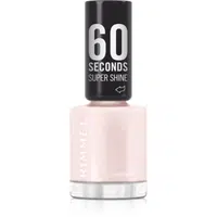 Rimmel 60 Seconds Super Shine lak na nehty odstín 108 Cameo Rose 8 ml