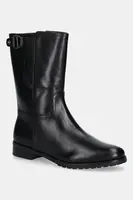 Kožené kotníkové boty Lauren Ralph Lauren Tasha Mid