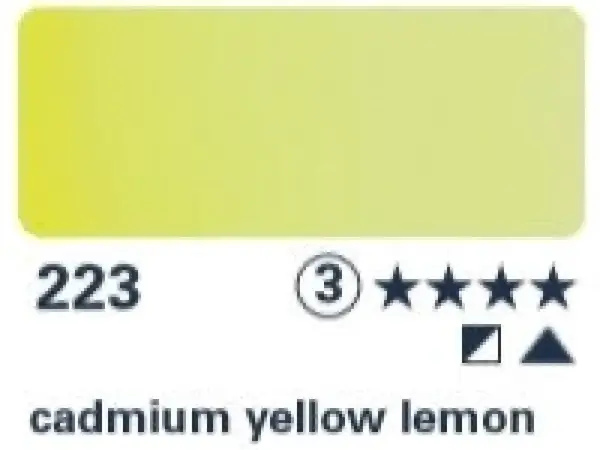 Akvarelová barva Horadam 1/2 – 223 cadmium yellow lemon