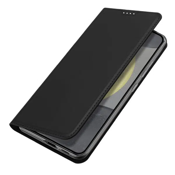Flipové pouzdro DUX DUCIS wallet case SKIN PRO pro Samsung Galaxy S24 FE, černá