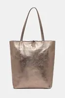 Kožená kabelka Answear.LAB hnědá barva