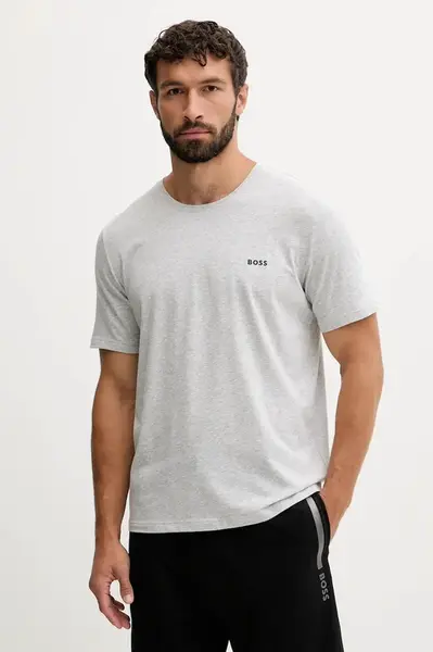 BOSS loungwear tričko pánské bavlněné s elastanem Mix&Match T-Shirt R