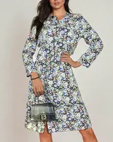 Resti Women's midi patterned dress