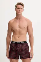 Bavlněné boxerky HUGO WOVEN BOXER TRIPLET 3-pack