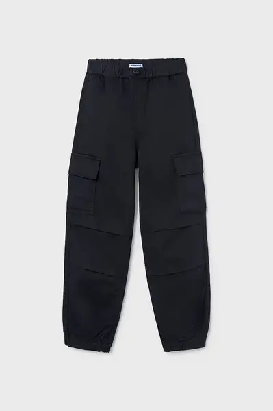 Dětské kalhoty Mayoral černá barva, 7575