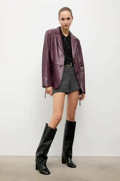 Kožené kozačky Answear.LAB