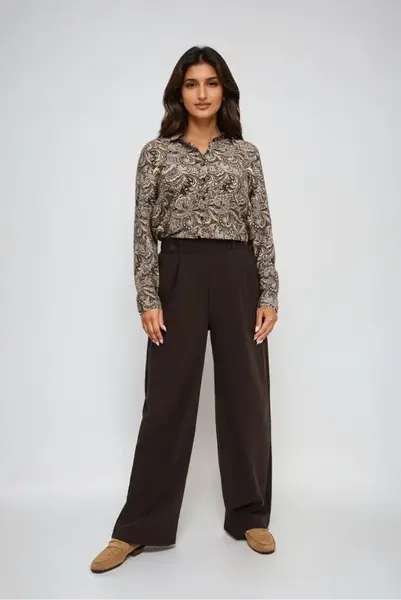 Marisse WOMEN'S PANTS Z-SP-4805 BROWN