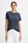 Bavlněné tričko G-Star Raw dámské, modrá barva, D26062-336