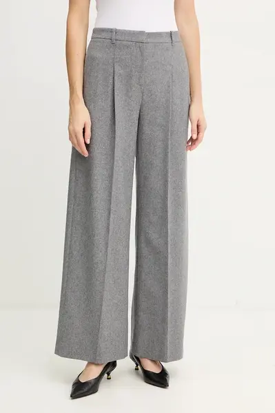 Kalhoty s vlnou BOSS Tiana4