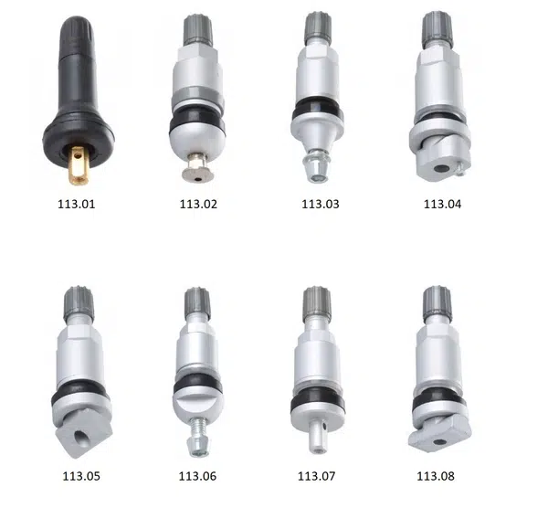 Ventily TPMS, různé druhy - Ferdus