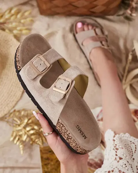 Resti Royalfashion Women's flip-flops with buckles Foumy