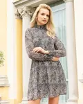 Resti Patterned turtleneck dress - Clothing