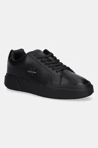 Kožené tenisky Calvin Klein CHUNKY CUPSOLE LACEUP LTH