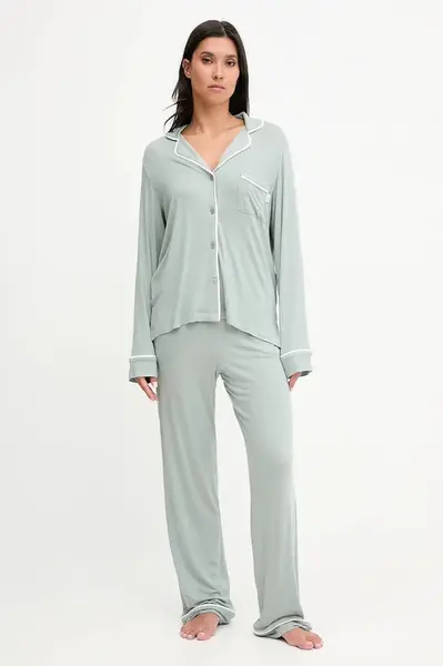 Pyžamo Dkny dámské, zelená barva, YI90092