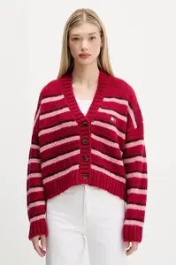 Kardigan s příměsí vlny Tommy Jeans